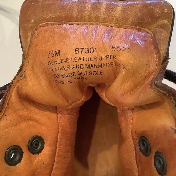 Timberland Waterproof Hiking Boots Womens 7.5 M Burgundy Leather Round Ankle Top - Picture 9 of 10